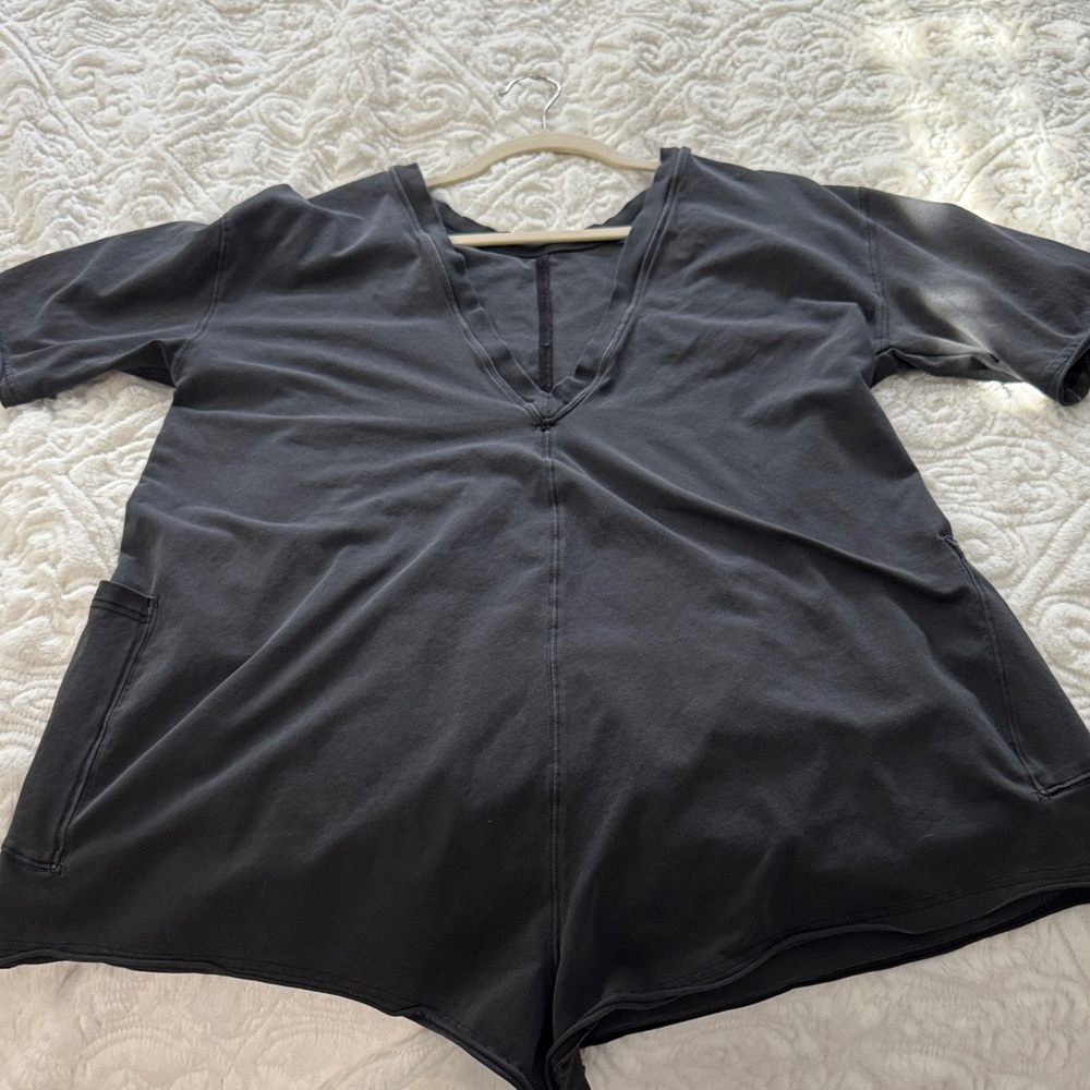 FP Movement by Free People Dark Gray Jumpsuit